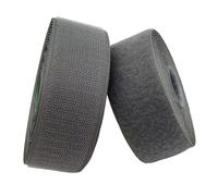 HBSVKLYNX con ganci e cinghie, Nastro da cucire con gancio e anello 3,8-10 cm di larghezza 2 m di lunghezza Grigio 2 pezzi for abbigliamento, scarpe, borse fai da te(Grey,3.8cm x 2m)