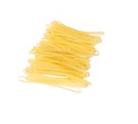 HBSVKLYNX con Una Robusta Gomma, Elastic Bands 100pcs Latex Yellow 40/60/75mm for Office Home School Industrial(75mm)