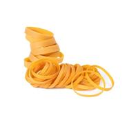 HBSVKLYNX con Una Robusta Gomma, Elastic Bands 50 PCS Yellow 20-75mm x 3-10mm(50x3mm)