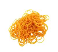 HBSVKLYNX con Una Robusta Gomma, Elastic Rubber Bands Yellow 10-60mm Diameter Pack of 100(25x1.5mm)