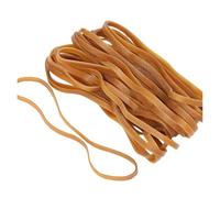 HBSVKLYNX con Una Robusta Gomma, Rubber Bands Yellow 127x4mm Pack of 50
