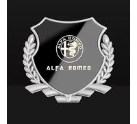 HBUNKT Auto Emblema per Alfa Romeo Tonale 2022 2023, Distintivo Emblem Auto Sticker Logo Decal Lettere Emblema Adesivo in Metallo per Carrozzeria Tuning Accessori,D