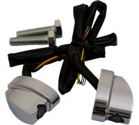 HBWLN-3TS-C NANO SERIES WINGLETS TURN SIGNALS HARLEY FLHX 1584 STREET GLIDE 2009