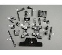 HBX Piastra C On-Road 002-1201 - Per HBX + Reely Auto Da Corsa Seben Amewi Nuovo