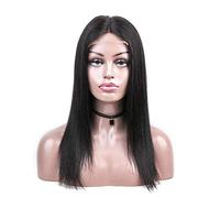 HBYLEE - 4 parrucche per capelli umani lunghe e dritte da 4 pezzi, 62 cm. Colore: 22 pollici