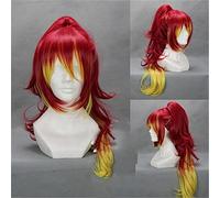 HBYLEE Anime Blue Exorcist Women Kirigakure Shura Cosplay Wigs Ao No Exorcist Gioco di ruolo Kirigakure Shura Long Chip Parrucca per capelli Cosplay Anime Wig Coser (Size: 1) [Colore: parrucca]