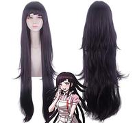 HBYLEE - Anime Coer Wig. Anime Dangan Ronpa Tsumiki Mikan Parrucca lunga viola Cosplay Costume Danganronpa Capelli sintetici resistenti al calore Danganronpa Parrucche Cosplay PL-742[Colore]