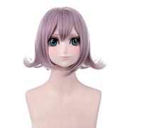 HBYLEE Anime Coser pruik Anime Nanami Chiaki Cosplay Parrucca corta Accessori Accessori Clip Capelli Sintetici + Parrucca Cap Party Gioco di ruolo [Colore: secondo il piano]