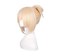 HBYLEE Anime Coser pruik Annie Leonheart Cosplay Parrucca Anime Bionda capelli finti, per donne e ragazze, capelli sintetici, Halloween, feste, colore: secondo il piano]