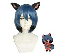 HBYLEE - Anime Coser pruik Cosnatten Kagemori Michiru Parrucca Anime Cosplay Costume Clip per capelli blu [Colore: blu]