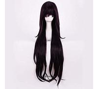 HBYLEE - Anime Coser pruik Dangan Ronpa 2 Mikan Tsumiki Cosplay parrucche lunghe viola ondulate resistenti al calore sintetico parrucca+ parrucca [Colore]