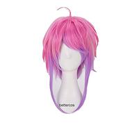 HBYLEE - Anime Coser pruik Division Rap Battle Ipnosi MIC Ramuda Amemura Cosplay Parrucca corta resistente al calore sintetico parrucca+cappuccio parrucca [Colore]