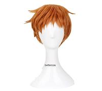 HBYLEE - Anime Coser pruik I sette mortali grizzly peccato del re bradipo Cosplay parrucche corte resistente al calore sintetico parrucca+cappuccio parrucca [Colore]