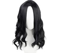 HBYLEE - Anime Coser pruik Pieck Finger Cosplay Parrucca Anime Anime Attacchi su Titanio Black Body Wave Cosplay Accessori per donne ragazze con parrucca [Colore: nero]
