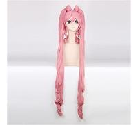 HBYLEE - Anime Coser Wig Anime Wig Sailor Moon Chibiusa Cosplay Parrucca Sailor Chibi Rosa Sintetica Parrucca Halloween Party Costume Parrucca + Parrucca [Colore: secondo il piano]