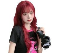 HBYLEE Anime Coser Wig Cosplay Parrucca Anime Cosplay Parrucca Lolita Party Cosplay o Parrucca Artificiale Resistente al calore con cappuccio libero [Colore: secondo il piano]
