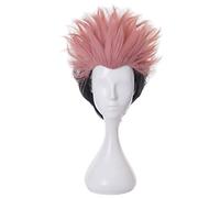 HBYLEE Anime Coser Wig Suguru Geto Wig, Jujutsu Kaisen Suguru Geto Cosplay Parrucca Lunga, Nero (colore Sukuna Ryommen) [Colore: secondo il piano]