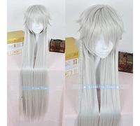 HBYLEE Anime Kuroshitsuji Black Butler Undertaker Undertaker Under taker per capelli resistenti al calore, per cosplay, alla moda, colore: secondo il piano]