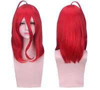 HBYLEE - Cosplay Wig for anime Houseki No Kuni Cinnabar Red Wigs Halloween Carnival Party Land Of The Lustrous[Colore]