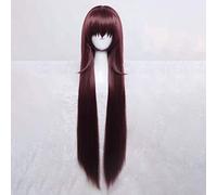 HBYLEE - Destino/grande ordine anime Cosplay Rose Net parrucche 100% fibra resistente alle alte temperature Ombre rosso scuro capelli lunghi lisci 36 pollici[Colore]