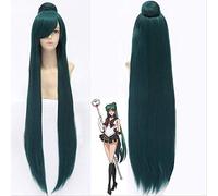 HBYLEE DIOCOS Sailor Moon Mercury Mars Giove Venus Uranus Nettune Plutone Saturn Chibi Usa Cosplay Wigs for Halloween Party Sailor Plutone wig[Colore: secondo il piano]