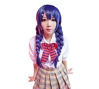 HBYLEE Food Wars Shokugeki No Soma Megumi Tadokoro Cosplay Wig Megumi Tadokoro Blue Role Play Hair Wig [Colore]
