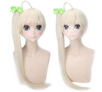HBYLEE Game Yosuga No Sora In Solitude Cosplay Straight Wig With Two Chip Coda di Cavallo Sintetico Sora Kasugano Cosplay Wig Cap One Size Pl-764 [Colore: secondo il piano]