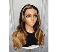 HBYLEE Human Lace Wigs 13 x 4 Lace Front Human Hair Wig for Black Women, colore: 150Density 13 x 4/Dimensioni:20 inch