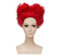 HBYLEE -ig for cosplay anime cosplay parrucca per capelli mascherata sera festa cosplay parrucca cosplay breve cuore rosso donna anime gioco di ruolo parrucche