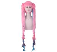 HBYLEE -ime Role Play for Arena Valor Cosplay Wigs Hacker Girl Angela 120cm Game Wig Halloween Carnival Party [Colore]