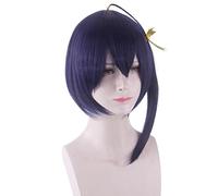 HBYLEE -ime Role Play For Takanashi Rikka Love Chunibyo Other Delusions Cosplay Wigs Viola Black Wig [Colore]