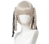 HBYLEE Parrucca anime Coer Wig. Momobami Kirari per anime Kakegurui Cosplay parrucca grigia treccia Lolita parrucca costume di Halloween [Colore: Onecolor]