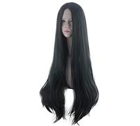 HBYLEE Parrucca anime Coser: Trigger Happy Havoc Korekiyo Shinguji, verde scuro, per cosplay, gioco di ruolo, coda di cavallo, 100 cm [colore: Onecolor]