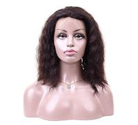 HBYLEE - Parrucche frontali 360lace 360 ondulato sciolto breve bob parrucca 10 pollici [Colore]