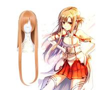 HBYLEE - Parrucche per cosplay anime in linea asuna Yuuki Cosplay parrucca sintetica resistente al calore, per Halloween, feste e cosplay