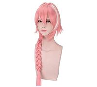 HBYLEE - Per cosplay Astolfo Wig Long Pink Hair Wig Anime Game Fate/Grand Order Apocrypha Cosplay Hair Sintic Hair Cosplay Wig 100 cm
