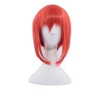 HBYLEE - Per cosplay Wig anime Cosplay gioco di ruolo per Mahoutsukai no Yome Parrucche Hatori Chise Parrucca corta arancione rosso resistente al calore
