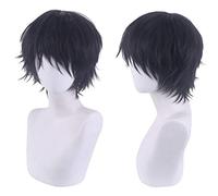 HBYLEE Role Play Wig For Jujutsu Kaisen Toji Fushiguro Cosplay Black Wig Toji Zenin Halloween Hair[Colore]