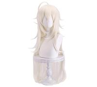 HBYLEE -Role Play Wig For Summer Time Rendering Haine Cosplay Wig Beige Long Hair the God of Hitogashima Hair[Colore]