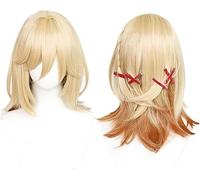 HBYLEE Wig Anime Cosplay Anime Genshin Impact Kaveh Cosplay Parrucca per Halloween Costume Parrucca + Cuffia [Colore: One Color]
