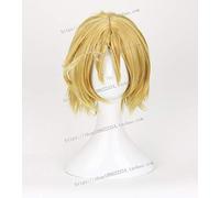HBYLEE Wig Anime Cosplay Axis Powers Hetalia APH Hetalia Canada Cosplay parrucca oro chiaro capelli sintetici + cappuccio parrucca [Colore: secondo il piano]