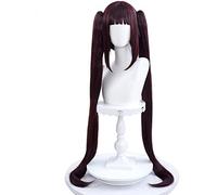 HBYLEE - Wig Anime Cosplay Chocola Nekopara Cosplay Parrucca Cioccolato Capelli Sintetici Resistente al Calore Cioccolato Cosplay Capelli + Parrucca [Colore]