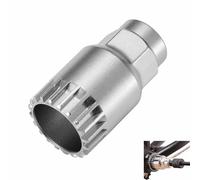 HBYMYDA Strumento di Rimozione del Movimento Centrale della Bici 20 Denti per Estrattore di Pedivelle Strumento di Riparazione per Shimano FSA VP LP (Argento)