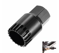 HBYMYDA Strumento di Rimozione del Movimento Centrale della Bici 20 Denti per Estrattore di Pedivelle Strumento di Riparazione per Shimano FSA VP LP (Nero)