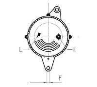 HC-Cargo 112142 Alternatore 90A 14V per FORD FOCUS (DAW, DBW) FOCUS Kombi (DNW)