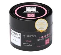 HC Prestige Always Young Maschera Brillantezza Capelli - Brillantezza e Rigenerazione Intensa - Senza Siliconi - Con Collagene, Caviar e Karité - Capelli Secchi o Trattati - Made in France - 250ml