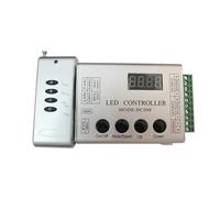 HC008 4 tasti DC 5V 12V 24V Controller LED RGB programmabile Pixel 133 modalità effetto Dimmer for WS2812 WS2811 2801 Striscia luminosa