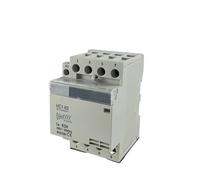 HC1-63 100/120V 220/240V 50/60Hz Tensione bobina 63A 4 poli 4NO Blocco contattore CA for alimentazione elettrica domestica(AC110V)