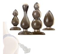 HC3J-Kit Allenamento Silicone Jelly 4 Caratteristiche plúg ànalé dilàtatóré ànàl ànàleséx tóy kit bútt dilatàtóri palliné ànàli dildó séxytóysys vibràtoréper próféssionàlé in ànó per donna uomo coppie