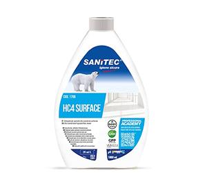 HC4 Detergente per Pavimenti Incerati super Concentrato, con Sistema Giusta Dose
